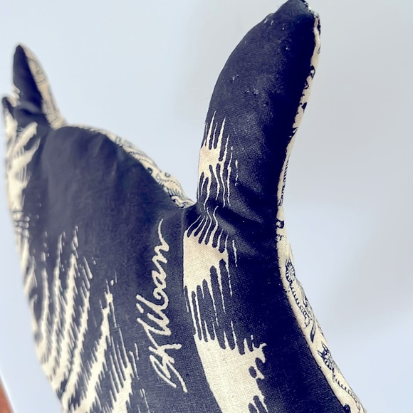 Kliban Cat Vintage Plush Animal Toy 1980s Whimsical  Pillow Novelty Collectible - Picture 10 of 15